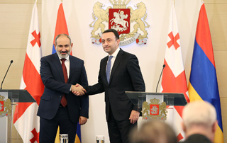 Agenda of opening peace era in the region was the core of the discussion between the Prime Ministers of Armenia, Georgia: Joint statement of Nikol Pashinyan and Irakli Garibashvili
