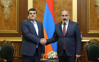 Prime Minister Pashinyan, President of the Republic of Artsakh Arayik Harutyunyan discuss the process of overcoming the consequences of the war