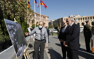 Architectural design and planned works of Park of Life presented to PM Pashinyan 

