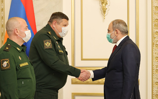 PM Pashinyan receives Deputy Chief of the General Staff of the RF Armed Forces