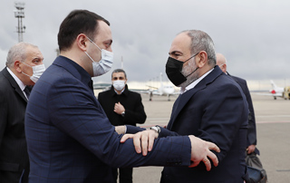 PM Pashinyan completes working visit to Georgia