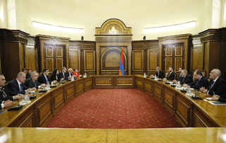 The Prime Minister receives the delegation led by the Speaker of the Georgian Parliament Shalva Papuashvili