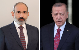 Prime Minister Pashinyan holds telephone conversation with the President of Turkey