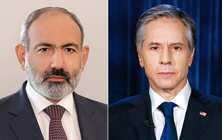 
Entretien téléphonique entre Nikol Pashinyan et Antony Blinken
