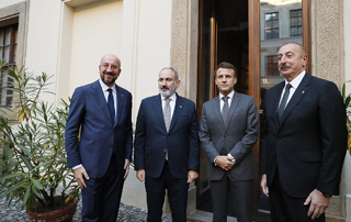 Statement Following Quadrilateral Meeting between President Aliyev, Prime Minister Pashinyan, President Macron and President Michel, 6 October 2022