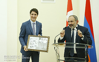 RA Prime Minister Nikol Pashinyan hosts official dinner in honor of Canada’s Prime Minister Justin Trudeau