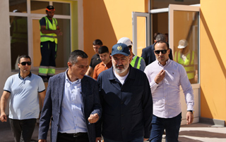 The Prime Minister gets acquainted with the progress of works carried out by capital and subsidy programs in Syunik region