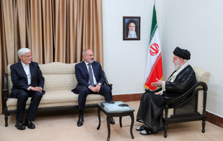 Nikol Pashinyan had a meeting with Seyyed Ali Khamenei