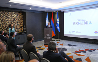 Presentation of tourism and investment guideline of Armenia takes place. The Prime Minister believes it will contribute to the development of tourism in Armenia