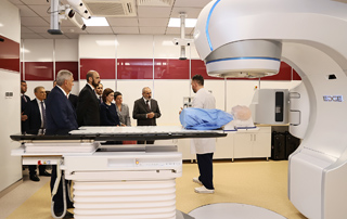 The Prime Minister attends the opening ceremony of the "Erebuni" Radiotherapy Center