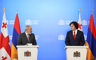 The Prime Ministers of Armenia and Georgia make statements