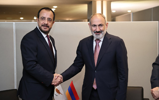 Prime Minister of Armenia and the President of Cyprus meet in New York