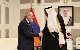 Prime Minister of Armenia and the Crown Prince of Kuwait meet in New York