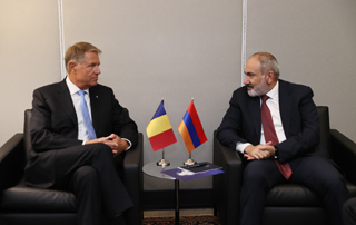 Prime Minister of Armenia and the President of Romania meet in New York