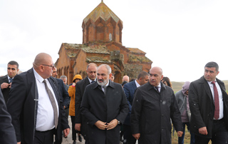 Премьер-министр в Ширакской области ознакомился с реализованными в 2023 году и текущими программами