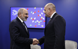 The meeting of the Prime Minister of Armenia and the President of Bulgaria took place