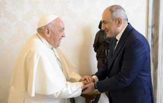 Visite de travail du Premier ministre Nikol Pashinyan au Saint-Siège (Vatican)