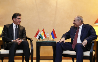 
Prime Minister Pashinyan meets with Nechirvan Barzani
