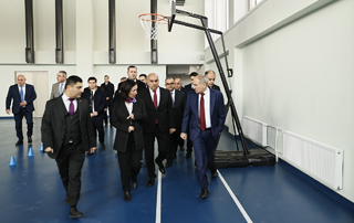 The Prime Minister attends opening ceremony of newly built primary school No. 2 in Abovyan