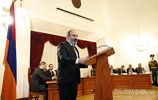 Nikol Pashinyan congratulates National Security Service staff on their professional holiday