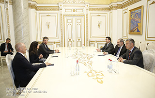 Le Premier ministre a discuté des programmes d'activités en Arménie avec les représentants du Fonds «Index Ventures» 