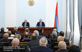 Премьер-министр Пашинян провел встречу с членами Общественного совета