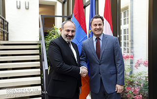 Meeting held between Nikol Pashinyan and Xavier Bettel: Armenia, Luxemburg to give new impetus to bilateral cooperation

