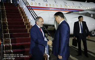 Le Premier ministre Nikol Pashinyan est au Kirghizistan pour une visite de travail