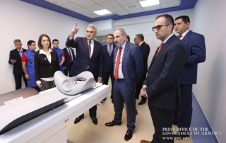 PM attends inauguration of European Center of Nuclear Medicine in Yerevan