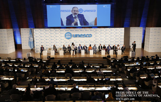 Nikol Pashinyan, Anna Hakobyan attend 40th UNESCO General Conference proceedings
