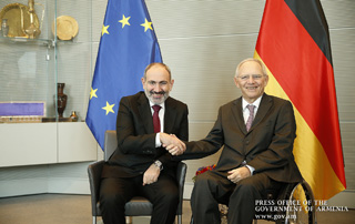 L'Allemagne soutient les réformes judiciaires entreprises  par l'Arménie; Rencontre entre le Premier ministre Pashinyan et le Président du Bundestag