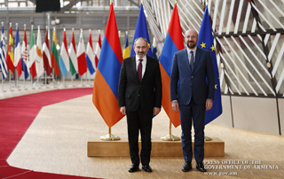 Никол Пашинян и Шарль Мишель обсудили широкий круг касающихся отношений Армения-ЕС вопросов