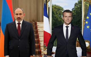 Le Premier ministre Nikol Pashinyan s’est entretenu au téléphone avec Emanuel Macron