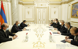 PM Pashinyan receives OSCE Minsk Group Co-Chairs