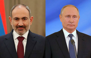 Nikol Pashinyan a eu une conversation téléphonique avec Vladimir Poutine